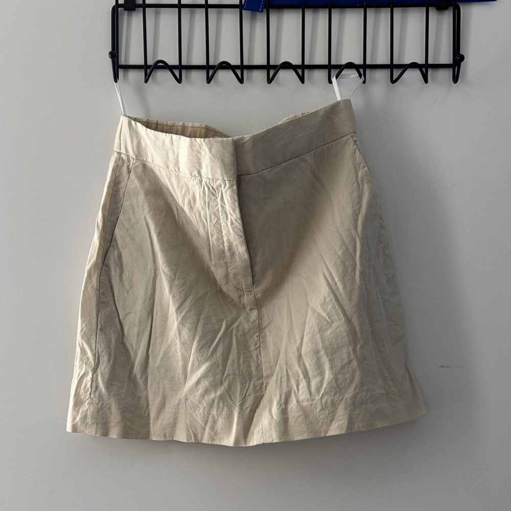 Babaton Light Tan Skirt